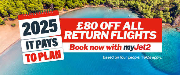 Join myJet2 for exclusive discounts and news